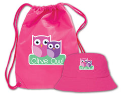 Olive Owls Activity Pack (Pink)