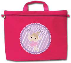 Belinda Ballerina Library Bag (Pink)