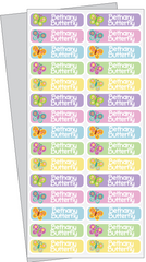 Bethany Butterfly Clothing Name Labels