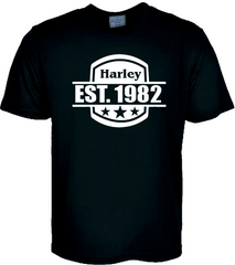 Dads Harley T-Shirt (Black)