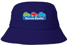 Bernie Beetle Bucket Hat (Blue)
