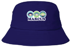 Marcus Monkey Bucket Hat (Blue)