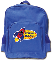 Rogger Rocket Kindy Backpack (Blue)
