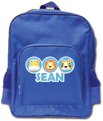 Sean Safari Kindy Backpack (Blue)