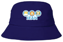 Sean Safari Bucket Hat (Blue)