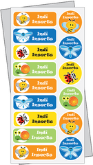 Indi Insects Clothing Name Labels