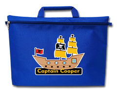 Captain Cooper Library Bag (Blue)