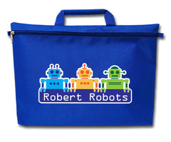Robert Robots Library Bag (Blue)