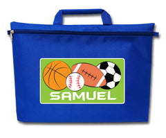 Samuel Sports Library Bag (Blue)