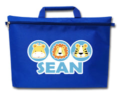 Sean Safari Library Bag (Blue)