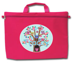 Tracey Treehouse Library Bag (Pink)