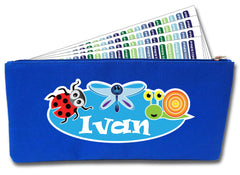 Ivan Insects Pencil Pack (Blue)