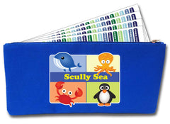 Scully Sea Pencil Park (Blue)
