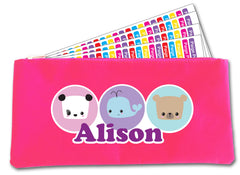 Alison Animals Pencil Pack (Pink)