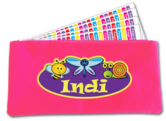 Indi Insects Pencil Pack (Pink)
