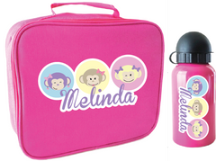 Melinda Monkey Lunchroom Pack (Pink)