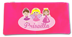 Priscilla Princess Pencil Case (Pink)
