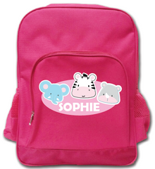 Sophie Safari Kindy Backpack (Pink)