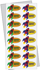 Rogger Rocket Clothing Name Labels