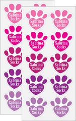 Sabrina Sock Name Labels