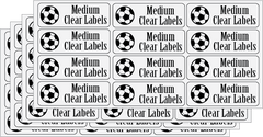 Samuel Sports Clear Name Labels