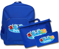 Ivan Insects School Pack (Blue)