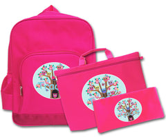 Tracey Treehouse School Pack (Pink)