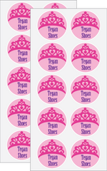 Tegan Tiara Shoe Nmae Labels
