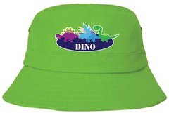 Dino Dinosaurs Bucket Hat (Green)