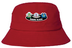 Adrian Aliens Bucket Hat (Red)