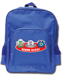 Adrian Aliens Kindy Backpack (Blue)